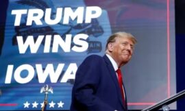 DONALD TRUMP WINS IOWA